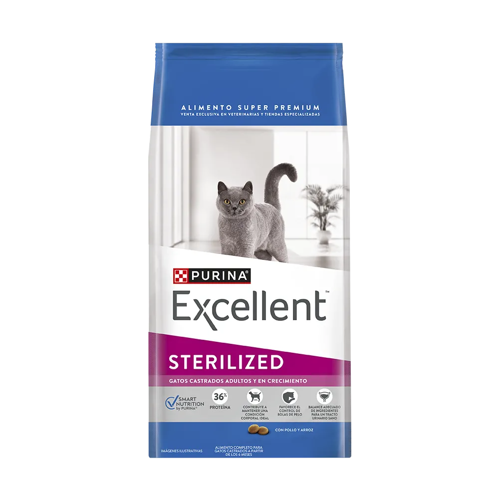 excellent_gatos_sterilized-png-f52990106e714545a317151845448384-1024-1024 Excellent adulto gatos esterilizados x 1kilo - Imagen 1
